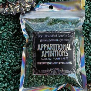 Apparitional Ambitions Sizzling Room Salt Potpourri: Mint Floral Patchouli
